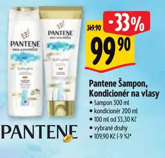 Albert Pantene Šampon, Kondicionér na vlasy nabídka
