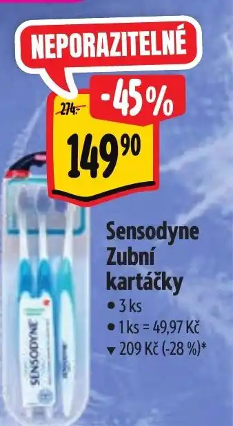 Albert Sensodyne Zubní kartáčky nabídka