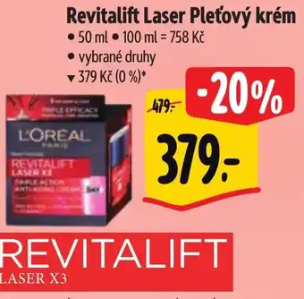 Albert Revitalift Laser Pleťový krém nabídka