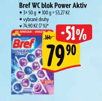 Albert Bref WC blok Power Aktiv nabídka