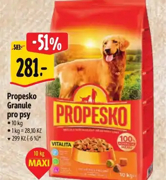Albert Propesko Granule pro psy nabídka