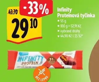 Albert Infinity Proteinová tyčinka nabídka