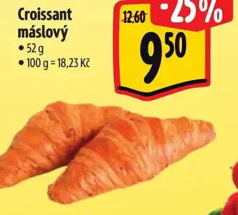 Albert Croissant máslový nabídka
