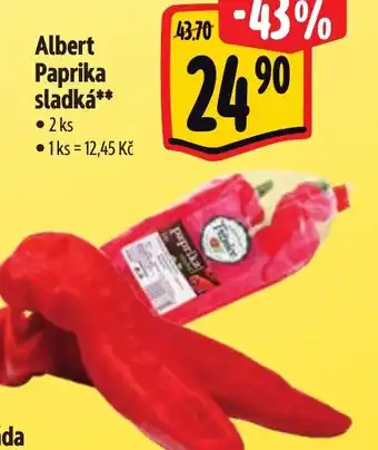 Albert Albert Paprika sladká nabídka