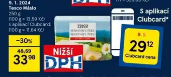 Tesco Tesco Máslo 250 g nabídka