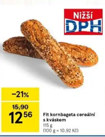 Tesco Fit kornbageta cereální s kváskem nabídka