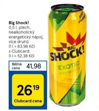 Tesco Big Shock 0.5 l. nabídka
