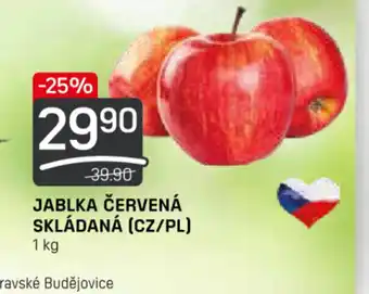 Flop JABLKA ČERVENÁ SKLÁDANÁ (CZ/PL) nabídka