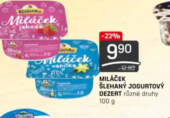 Flop MILÁČEK ŠLEHANÝ JOGURTOVÝ DEZERT nabídka