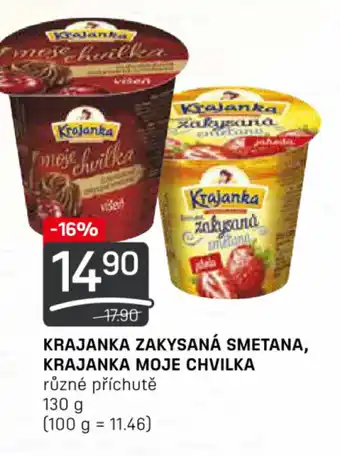 Flop KRAJANKA ZAKYSANÁ SMETANA, KRAJANKA MOJE CHVILKA nabídka