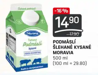 Flop PODMÁSLÍ ŠLEHANÉ KYSANÉ MORAVIA nabídka