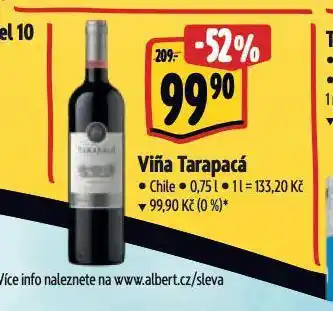 Albert Viňa tarapacá nabídka