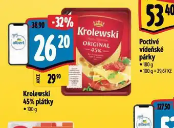 Albert Krolewski 45% plátky nabídka