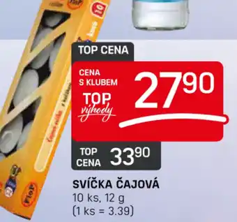 Flop SVÍČKA ČAJOVÁ nabídka