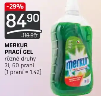 MERKUR PRACÍ GEL