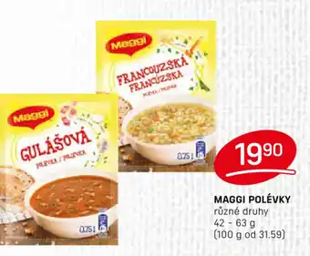 Flop MAGGI POLÉVKY nabídka