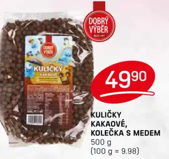 Flop KULIČKY KAKAOVÉ, KOLEČKA S MEDEM nabídka