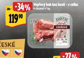 Albert Vepřový bok bez kosti nabídka