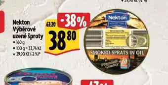 Albert Nekton výběrové uzené šproty nabídka