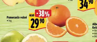 Albert Pomeranče volné nabídka