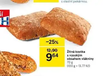 Tesco Žitná kostka s vysokým obsahem vlákniny nabídka