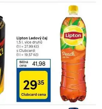 Tesco Lipton ledový čaj nabídka