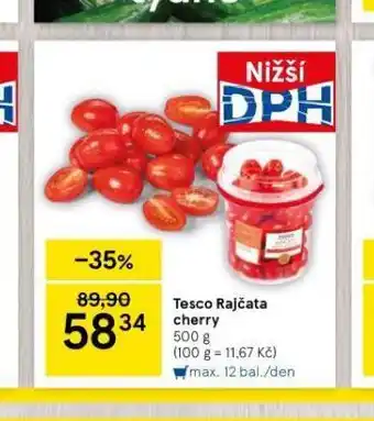 Tesco Tesco rajčata cherry nabídka