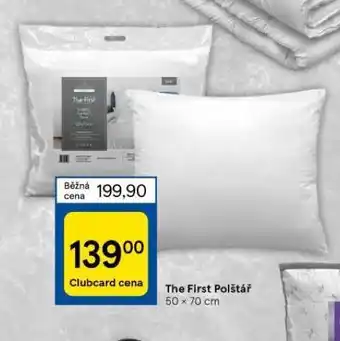 Tesco The first polštář nabídka