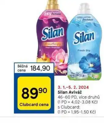 Tesco Silan aviváž nabídka