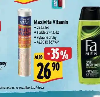 Albert Maxivita vitamín nabídka