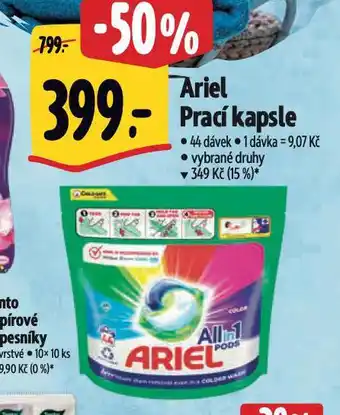 Albert Ariel prací kapsle nabídka