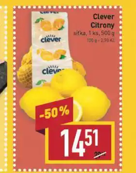 Billa Citrony nabídka