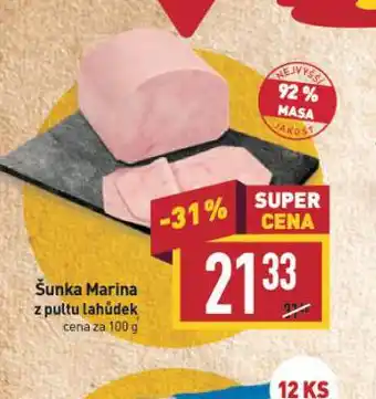 Billa Šunka marina nabídka
