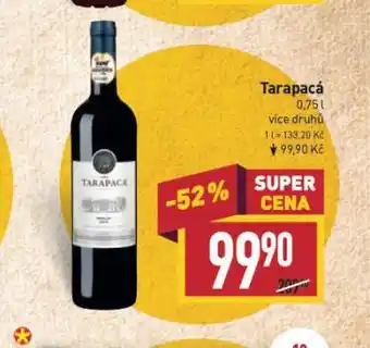 Billa Tarapacá nabídka