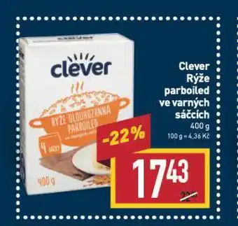 Billa Clever rýže parboiled nabídka