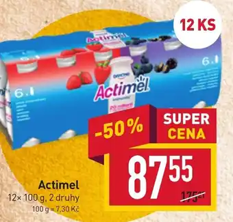 Billa Actimel nabídka