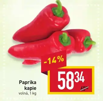 Billa Paprika kapie nabídka