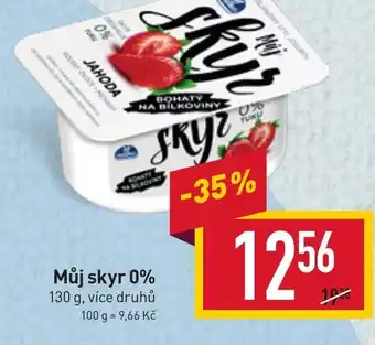 Billa Můj skyr 0% nabídka