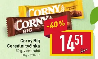 Billa Corny Big Cereální tyčinka nabídka