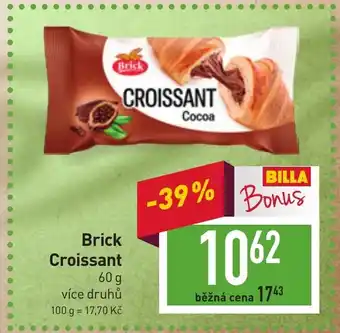 Billa Brick Croissant nabídka