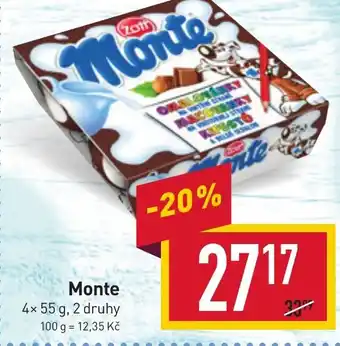 Billa Monte nabídka