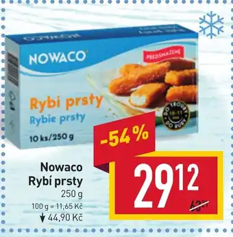 Billa Nowaco Rybí prsty nabídka