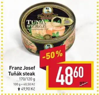 Billa Franz Josef Tuňák steak nabídka