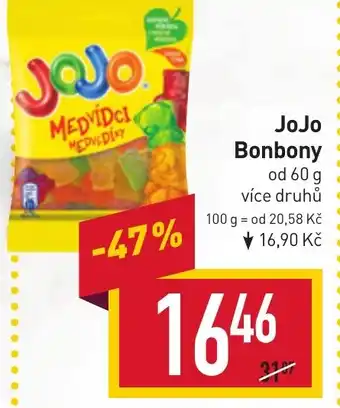 Billa JoJo Bonbony nabídka