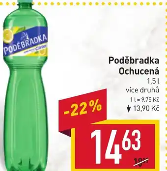 Billa Poděbradka Ochucená 1.5L nabídka