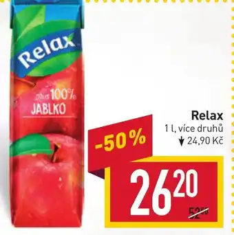 Billa Relax 1L nabídka