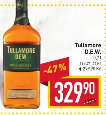 Billa Tullamore D.E.W. 0,7L nabídka