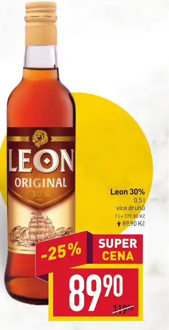 Billa Leon 30% 0,5L nabídka