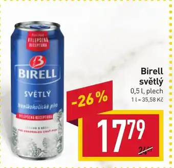 Billa Birell světlý nabídka