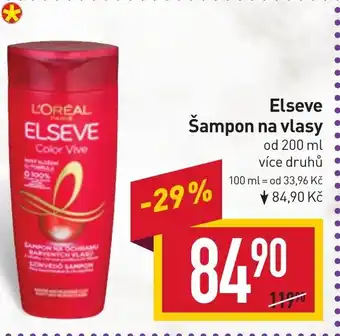 Billa Elseve Šampon na vlasy nabídka